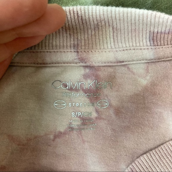 Calvin Klein tie dye crop top size S - Picture 5 of 6